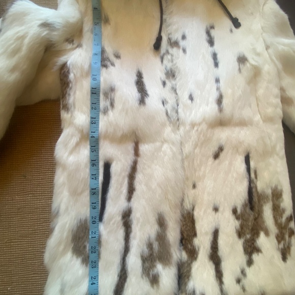 Genuine rabbit fur coat - women’s S/XS (estimated) - vintage - Picture 9 of 9